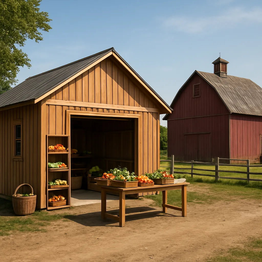 Jak stworzyć sklep przy gospodarstwie