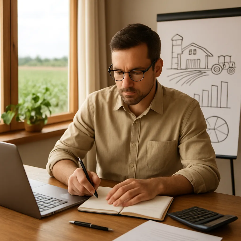 Jak przygotować biznesplan dla gospodarstwa rolnego