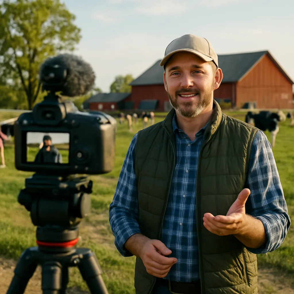 Jak nagrywać filmy promocyjne o gospodarstwie