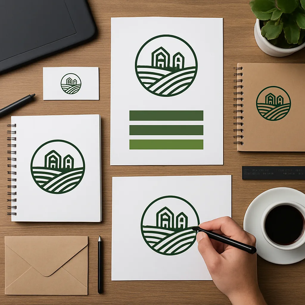 Jak stworzyć logo i identyfikację wizualną gospodarstwa